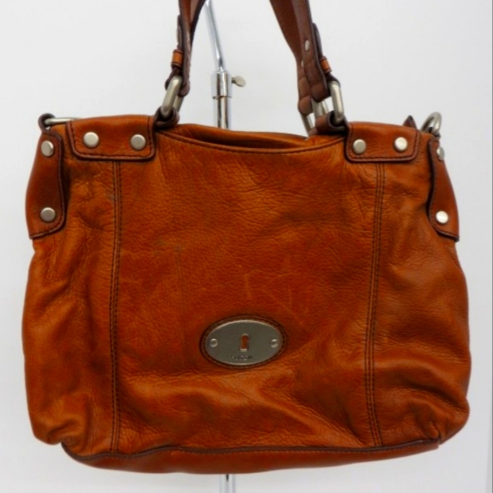 CLOSING SALE FOSSIL Y2K Rare McKenna Satchel High Quality Leather